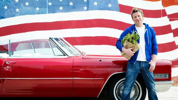Jamie Oliver: Z avtom po Ameriki